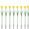 Lámpara de tulipán LED lámpara de decoración de linterna de simulación lámpara de ramo luz nocturna planta verde venta al por mayor lámpara de decoración de linterna navideña