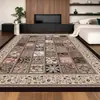 Sofá de sala de estar mesa de centro tapete luxo leve alta qualidade à prova d'água resistente a manchas tapete de cabeceira de quarto tapete de chão resistente à sujeira fácil de limpar