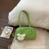 Bolsa de Boliche Retro de Alta Qualidade 2026 Nova Tendência Versátil Bolsa de Ombro Grande Capacidade Bolsa de Ombro para o Dia a Dia