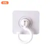 Ganchos adhesivos sin taladro, de alta resistencia, para almacenamiento en cocina y baño, con almohadillas adhesivas que no dejan rastro, multiusos y diseño giratorio para colgar ropa y sombreros