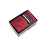 Caja de Regalo para Corbata Ropa Formal para Hombre Negocios de Gama Alta Boda Festividad Corbata de Seda de Poliéster Hecha a Mano de Gama Alta Corbata Personalizada para Hombre