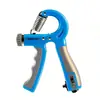 Entrenador de Fuerza de Agarre Ajustable para Uso en Casa, Entrenamiento de Fuerza de Mano Portátil, Ejercicio de Rehabilitación de Cinco Dedos, Equipo de Fitness para Alivio del Estrés