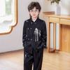Traje Vestido para Niños Otoño Nuevo Estilo Chino Nuevo Estilo Chino Traje Tang Dinastía Han Traje para Presentación Recitación Anfitrión Niño