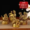 Atacado de fábrica ornamentos dos quatro deuses bestas Qinglong tigre branco pássaro rosa Xuanwu quarteto de bestas ornamentos cobre atacado