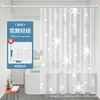 Venta al por mayor del fabricante Juego de cortina de ducha de Peva Impermeable y a prueba de moho Cortina de ducha para baño Cortina divisoria de separación de seco y húmedo para baño