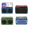 2025 Nueva Tarjeta Inalámbrica de Audio Bluetooth Radio FM Solar de Escritorio Portátil Mini Caja de Audio