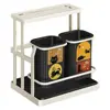 Estante para cuchillos y estante de almacenamiento exclusivo transfronterizo, montado en la pared, multifuncional para cocina casera, soporte integrado para cuchillos y palillos, estante de almacenamiento para cuchillos