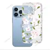 Capa de celular begônia branca e rosa mais vendida da Amazon 18pro, capa macia transparente estilo minimalista para iPhone 17