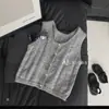 Nuevo Conjunto de Primavera y Otoño para Niñas: Conjunto para Niña con Camisa a Cuadros, Camisa Holgada Estilo Coreano con Mangas de Burbuja y Chaleco, Conjunto de Dos Piezas, Moderno