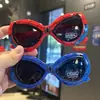 Nuevas Gafas de Sol Polarizadas de Spiderman para Niños Gafas de Sol de Silicona de Dibujos Animados para Niños para Fotos Geniales Gafas Infantiles de Moda