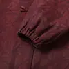 Abrigo de otoño para mujer de mediana edad, nuevo y elegante 2026 para mujeres de mediana edad y mayores, chaqueta de estilo chino con cuello de solapa para primavera y otoño