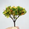 Mesa de Arena de Construcción DIY Materiales para Modelos Hechos a Mano Árboles Miniatura Árboles Terminados Jardín de Micro Paisaje Árboles de Modelo