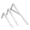 Soporte Triangular de Escritorio Soporte Mesa Lavabo Colgante Mueble de TV Colgante Pared Soporte Trípode de Mármol Estante de Almacenamiento Hierro