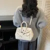 Bolsa Kelly de Moda de Luxo Tendência 2025 Novo Modelo Bolsa Feminina Bolsa Transversal Diária Bolsa Platina Luxo Leve
