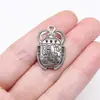 25x16mm 2.3g Multicolor Joyería de Comercio Exterior Popular en Europa y América Colgante de Escarabajo Egipcio Antiguo
