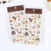 Tipetoys Estilo Chino Guka Serie Universo Chino Bola Gordita Gatito Paquete de Pegatinas Estampadas en Caliente Animalitos Lindos