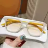 Óculos de Sol Modernos e Versáteis com Acabamento de Luxo, Óculos de Proteção Solar para Mulheres, Óculos de Sol Unissex