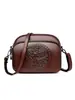 Bolsa de Mão Feminina Tendência Outono 2026 Nova Grande Capacidade Estilo Chinês Retro Transfronteiriço Bolsa de Ombro Elegante para Senhoras Material PU