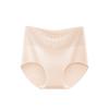 Ropa interior para mujer de talla grande, 7A, Mantenimiento, Seda de Morera en la entrepierna, Cintura alta, Jacquard, Doble capa, Control de abdomen, Algodón suave, Amigable con la piel, Cómodo