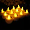 Lâmpada de Vela Eletrônica à Prova d'Água para Decoração de Festa na Água, Velas de Chá Brilhantes