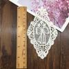 Fábrica spot solúvel em água algodão pano adesivos artesanato diy remendo do laço roupas infantis buraco fio de algodão apliques