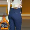 Calças Casuais Masculinas de Alta Qualidade para Primavera e Outono, Corte Reto Slim, Novo Estilo 2026, Forradas com Lã para Negócios, Calças Longas para Meia-Idade