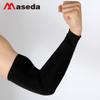 Maxda Mangas de Licra para Correr y Baloncesto Transfronterizo y Coderas Mangas Transpirables Impresión por Sublimación Ciclismo Deportivo para Hombres y Mujeres Venta al por Mayor