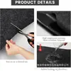 Amazon Transfronterizo Felpa Piso Alfombrilla Garaje Absorbente de Agua y a Prueba de Aceite Alfombrilla para Reparación de Coches Antideslizante y Antiderrames Alfombrilla de Aceite Alfombrilla para Maletero
