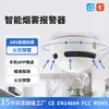 Detector de Alarma de Humo Inteligente Inalámbrico Wifi con Control Remoto, Zigbee, Montado en Techo, Sonido y Luz Independientes, Certificado CE