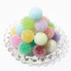 Contas de açúcar contas soltas transparentes contas de gelatina através de furos contas de bolha de macaron corrente de celular chaveiro acessórios de joias faça você mesmo