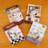 Cuaderno de Notas Snap Snoopy A5 Bloc de Notas Estampado en Oro Cuaderno de Notas Snap Impreso a Color para Estudiantes de Primaria Agenda de Bolsillo