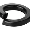 Arandelas de resorte negras de acero inoxidable 304, Arandelas abiertas de zinc negro, Arandelas elásticas de resorte Fabricante Mayorista M4/M5/M6/M8