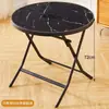 Mesa de comedor plegable para uso doméstico, mesa cuadrada pequeña simple, mesa plegable, mesa redonda para exteriores, mesa de comedor para casa de alquiler, mesa de puesto, mesa de balcón