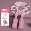 Cuerda de saltar de bola inalámbrica de doble propósito carga doble rodamiento cuerda de saltar inalámbrica material de entrenamiento interior para fitness cuerda de saltar de alambre de acero