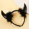 Diadema con diseño de murciélago negro para Halloween, divertida diadema con diseño de murciélago negro, ideal para fiestas, festivales y actuaciones en escenarios.