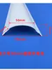 Cantoneira Interna em PVC com Formato de Arco Semicircular 5cm 10cm Tira de Borda em Arco Flexível Tira de Canto Redondo