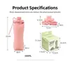 Botella de Agua Plegable de Silicona Portátil para Viajes, Ciclismo y Uso al Aire Libre - Gran Capacidad, Retráctil y Duradera
