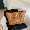 Bolso tote marca M, diseño de caricatura, estilo nuevo, moderno, casual, versátil, adecuado para ir al trabajo, bolso de hombro, gran capacidad, se puede personalizar con diferentes diseños
