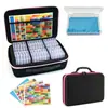 Ferramentas DIY para Pintura com Diamantes Novos Caixa de Armazenamento com Broca Redonda com 32 Compartimentos e Conjunto de Bolsa de Armazenamento com 64 Compartimentos