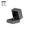 Caja de Anillo Propuesta PU Colgante Collar Conjunto Caja de Almacenamiento Caja de Empaque de Regalo para Joyería Caja de Regalo Suministro Directo de Fábrica
