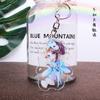 Convención de Anime Colgante Acrílico de Doble Capa Mago Zhonglu Wang Zhaojun Daji Zhenji Llavero Dropshipping