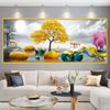 Autoadesivo mural sala de estar pintura decorativa papel de parede sofá de escritório parede de fundo minimalista moderno adesivo de parede 3D Pavão
