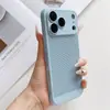 Funda para Teléfono Móvil Iphone17Promax con Acabado Aceitado, Sensación de Piel Fresca, Adecuada para Apple 16 con Película para Lente, Cubierta Protectora Anti-Caídas