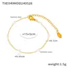 Corea del Sur Estilo Ins Elegante Elegante Collar de Cuentas para Mujer Combinable Primavera y Verano Cadena Redonda de Titanio con Forma de O Joyería sin Color