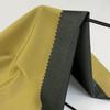 Tecido de memória com toque de algodão três em um película branca sobre fita anti-respingos outono e inverno gabardine jaqueta tecido para jaqueta atacado