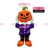 Globos de papel de aluminio para Halloween más vendidos transfronterizos: cabezas de calabaza, murciélagos, arañas, calaveras y decoraciones temáticas de fantasmas para fiestas de Halloween