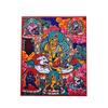 Thangka Dios Amarillo de la Riqueza Zakilam Vida Pasada y Vida Presente Farmacéutico Benmingfo Lienzo Puede Cambiar Varios Patrones Tela Thangka