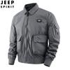7908 chaqueta de vuelo de primavera y otoño moda color sólido guapa chaqueta para hombre uniforme de béisbol americano para hombre