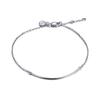 Colección de Pulseras de Diamante de Plata 925 Transfronterizas Europeas y Americanas Que No Se Desvanecen, Oro Real 18K Pulseras Versátiles de Lujo Accesible Venta al por Mayor Ui