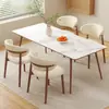 Silla de Comedor de Diseño Posmoderno de Lujo Ligero a la Medida Hotel Cafetería Silla de Doble Respaldo Silla de Comedor de Madera Maciza Escandinava